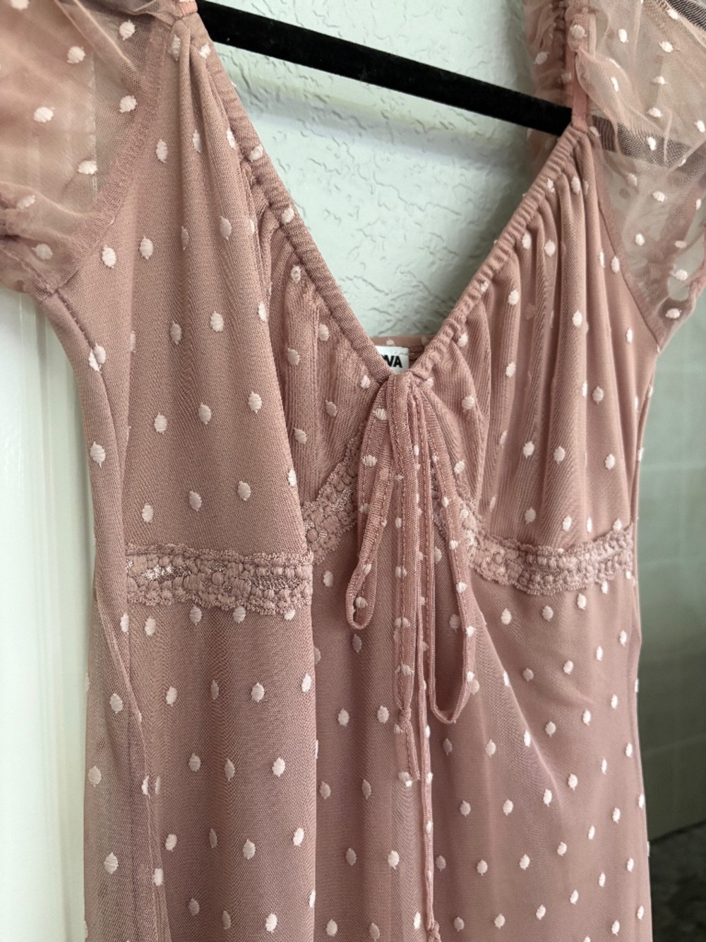 Polka Dot maxi dress